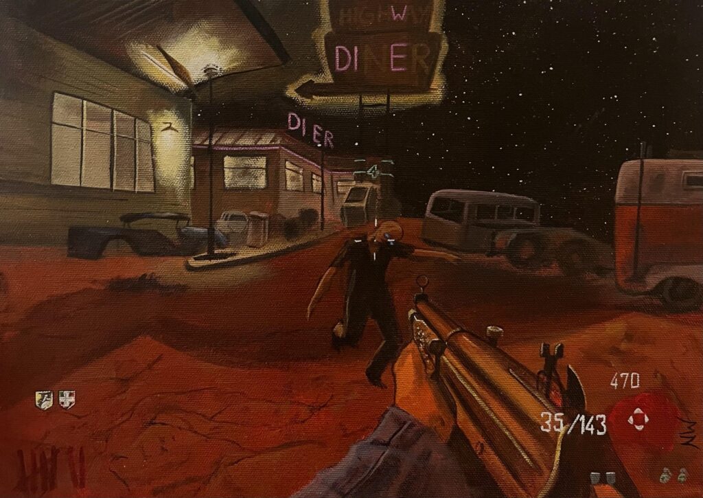 I painted this shot from B02 TranZit, what do y’all think?