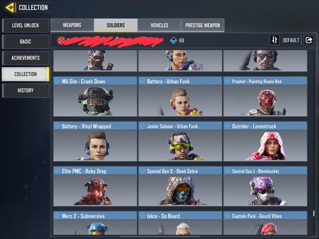 Forget about mythics. What’s your amount of rare operator skins?