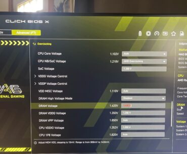 Safe voltages? for 9800x3d ddr5 cl28 6400