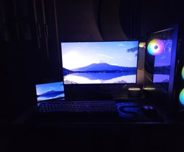 My very first setup.can you tell that i have no more money for peripherals.