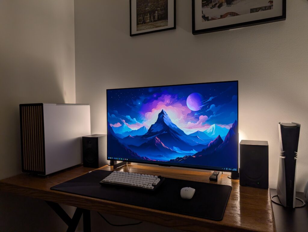 Upgraded to 42" OLED
