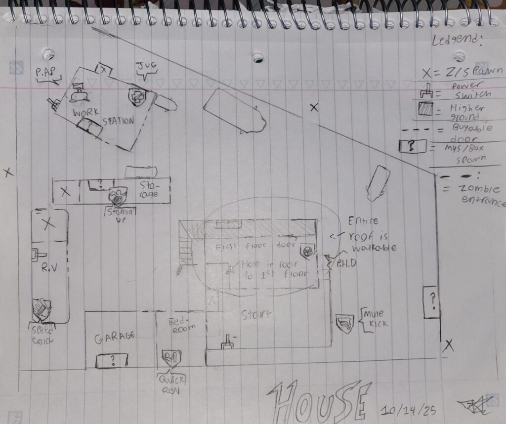 Custom Zombies Map Layout