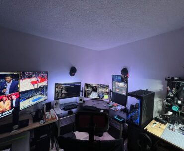 my ever evolving very lived in battle station/happy place