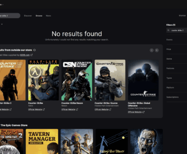 Just found out that if you search for a game that’s not on the Epic Store, it actually shows you other stores where you can get it.