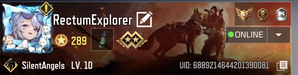 As I've seen that codm is banning for names, is my name offensive??😭