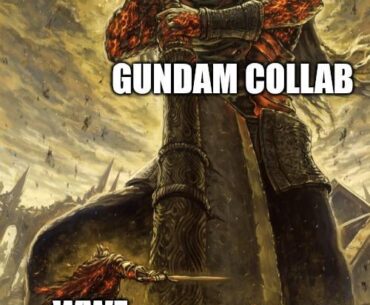 Gundam collab >>> WWE collab