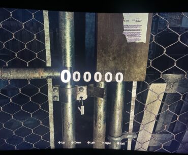 What’s the code to this door in the mission start room?