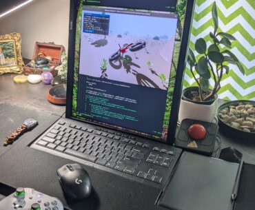 A programmer's battlestation