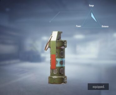Can you unequipped the stun grenade in TDM?