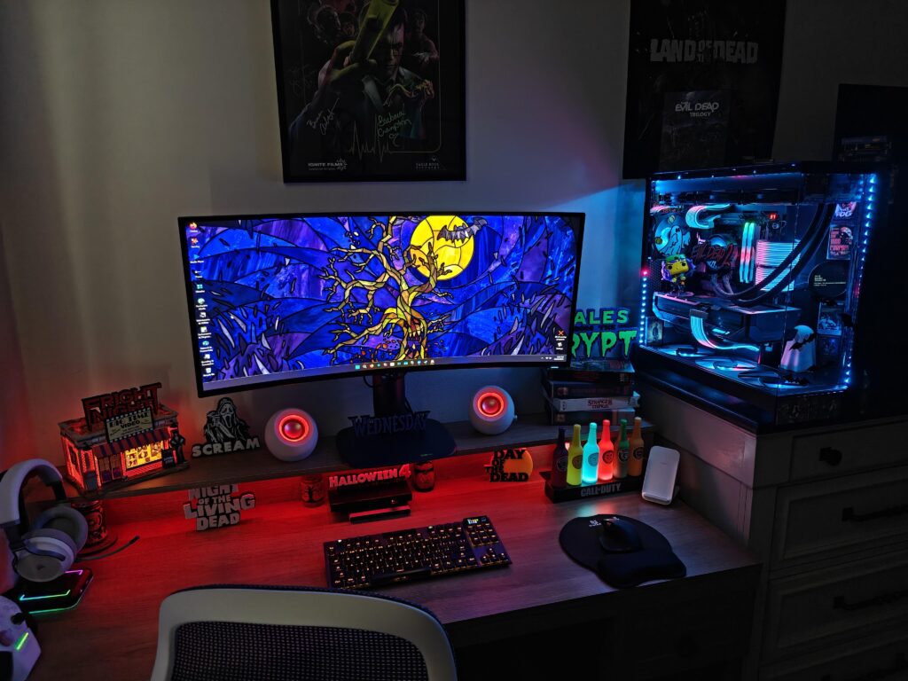 Halloween Build, small room corner