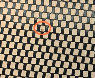 Single Burn Mark on my Ryzen 7 7700 CPU Contact Pad