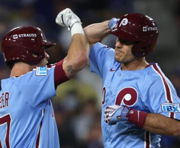 NLDS Game 3: Dodgers stunned by Kyle Schwarber, Phillies in loss