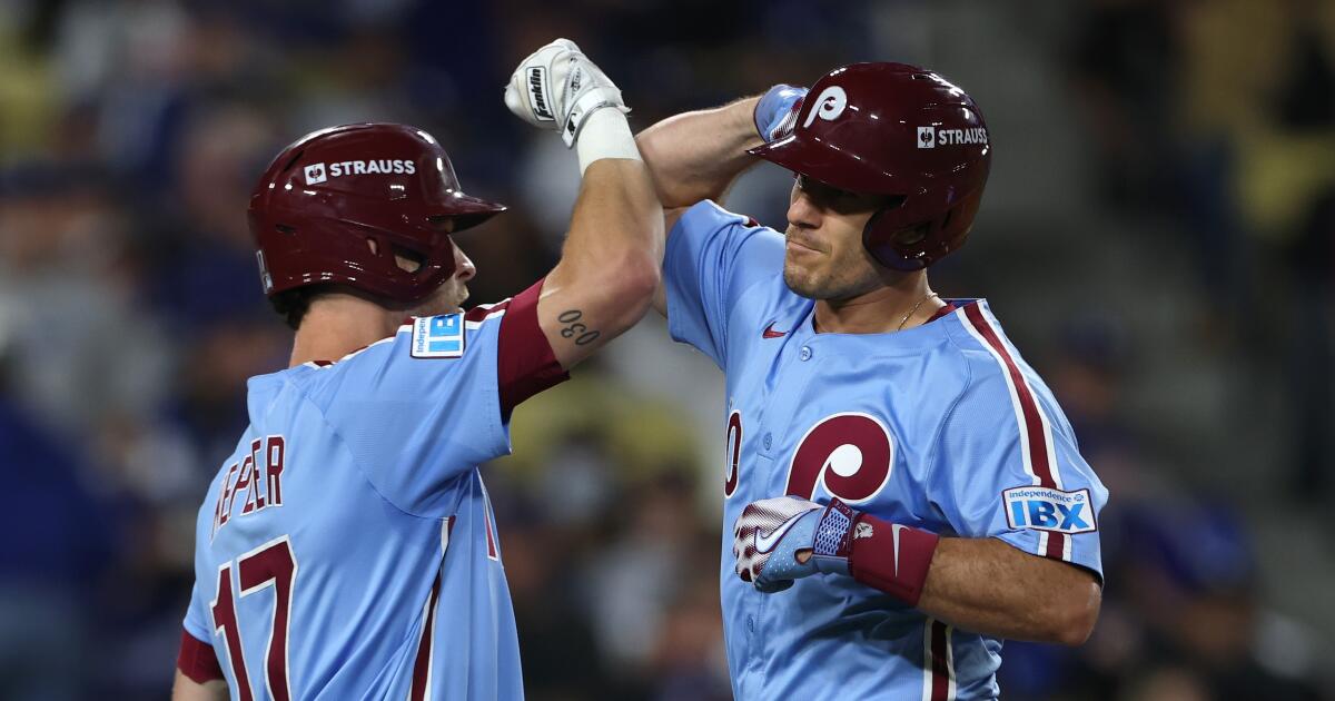 NLDS Game 3: Dodgers stunned by Kyle Schwarber, Phillies in loss NLDS Game 3: Dodgers stunned by Kyle Schwarber, Phillies in loss