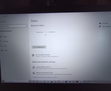 WiFi option not coming in network bar