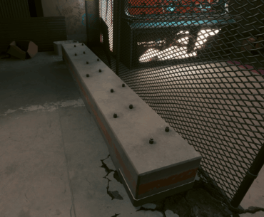 Even Night City has hostile architecture