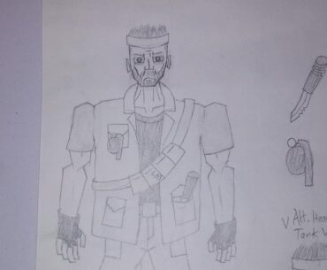 Meet Tank Woods, a CoD Fusion Drawn by Me!