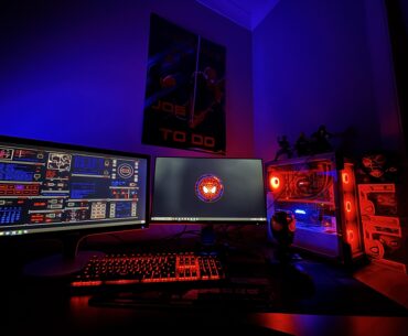 Spiderman Themed Setup