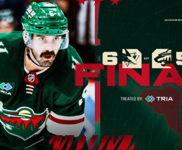 Game Recap: Sharks 6, Wild 5 (OT)