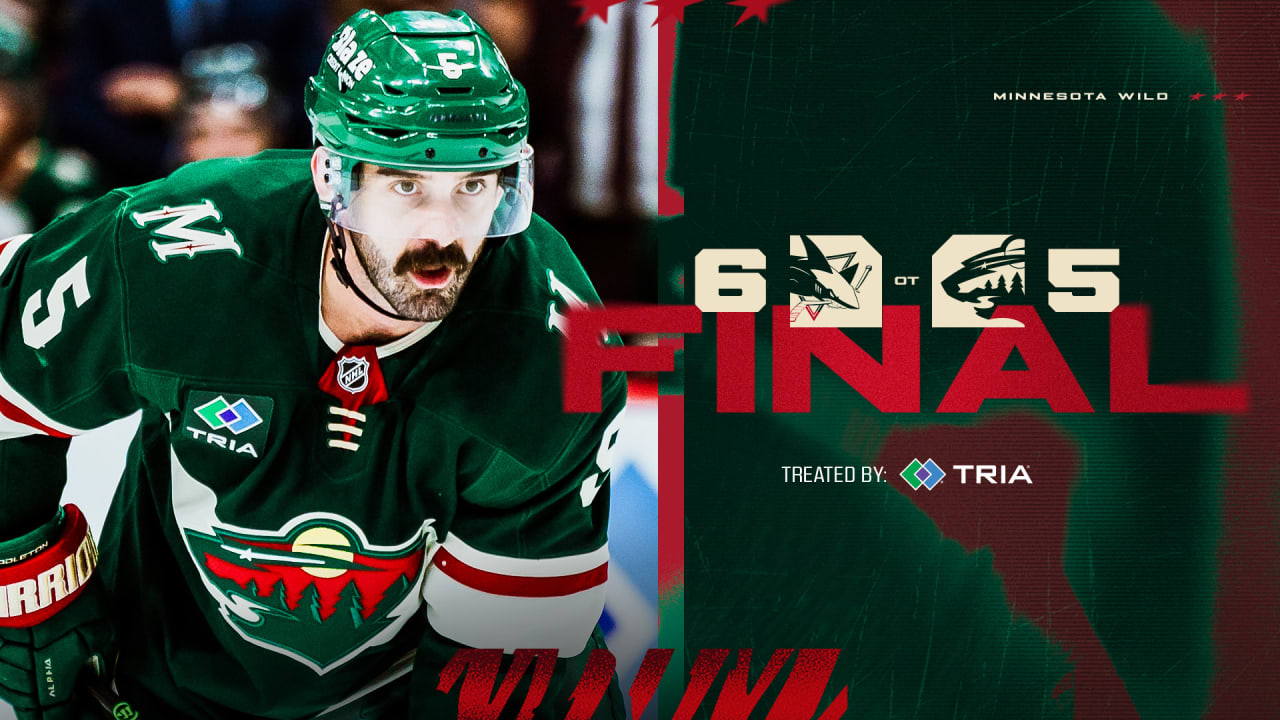 Game Recap: Sharks 6, Wild 5 (OT) Game Recap: Sharks 6, Wild 5 (OT)