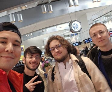 Vitality Legends at airport!