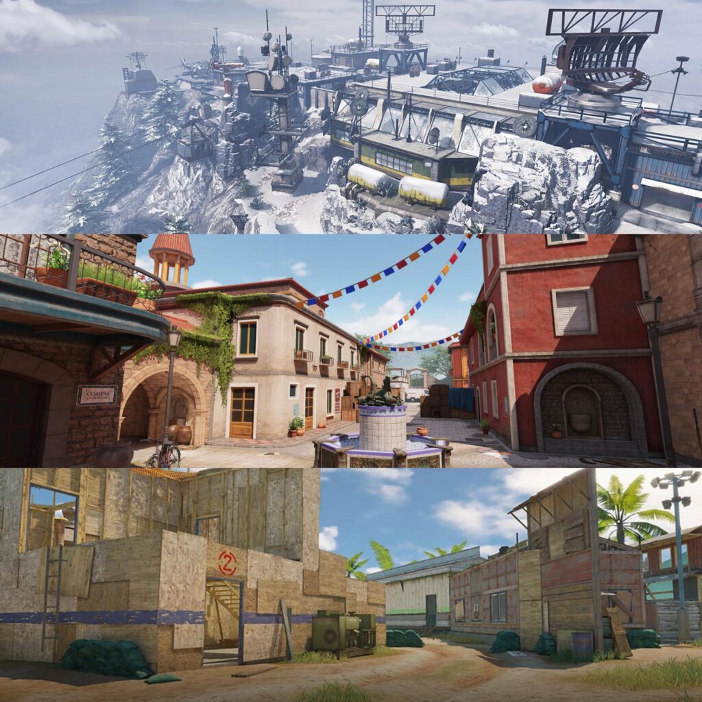 What are your top 3 maps?