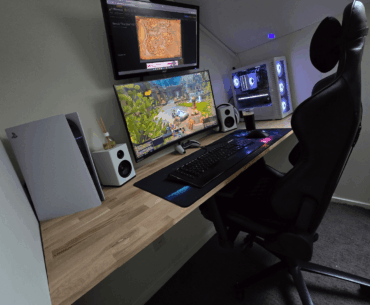 Shared my finished build few days ago, might as well show my finished setup :)