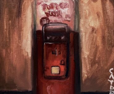 I made an oil painting of Juggernog
