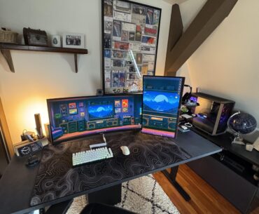 My gaming and home office setup