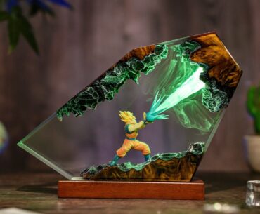 Tried making this Dbz lamp for my set up, does it look good or am I just blinded by the glow?