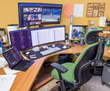 My Cluttered, but Functional Office Productivity Battlestation
