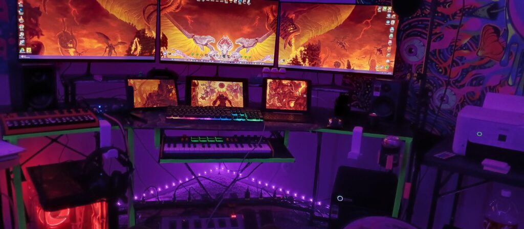 rate? content creation with midi hotkeys and music production