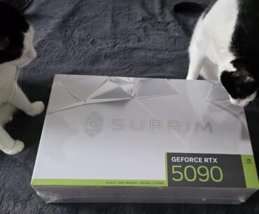 New hardware arrived today, had to have it inspected by my supurrvisors.