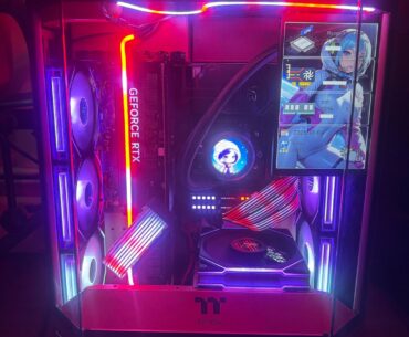 I swapped the thermal take AIO for kraken thoughts. The Kraken is the bigger lcd.