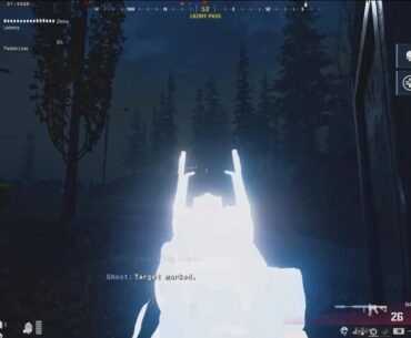 The Purgatory camo from last year’s Haunting event looks great in night time Verdansk!
