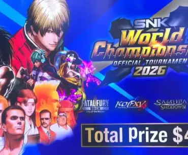 SNK World Championship 2026 announced, to have $4.1 million total prize pool yet again for next year