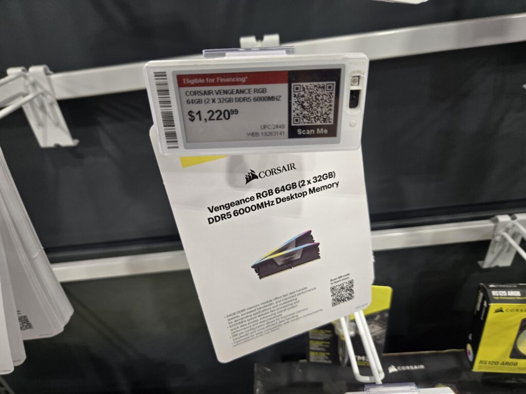 Best buy ddr5 ram price(CAD)