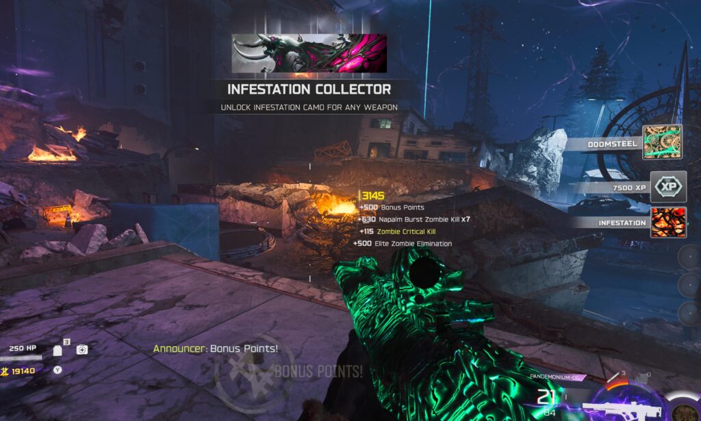 Finally unlocked infestation!!!