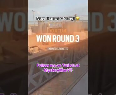 That was funny, lol #rainbowsixsiege #r6 #r6siege #r6funnymoments #r6fyp