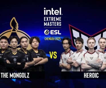 The MongolZ vs. HEROIC - IEM Chengdu 2025 - Group Stage - BO3 - MN cast