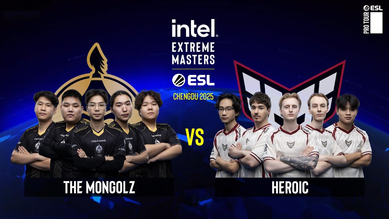 The MongolZ vs. HEROIC – IEM Chengdu 2025 – Group Stage – BO3 – MN cast The MongolZ vs. HEROIC - IEM Chengdu 2025 - Group Stage - BO3 - MN cast