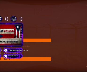 They call me Quad Skills. I play fps games with a Quadstick.