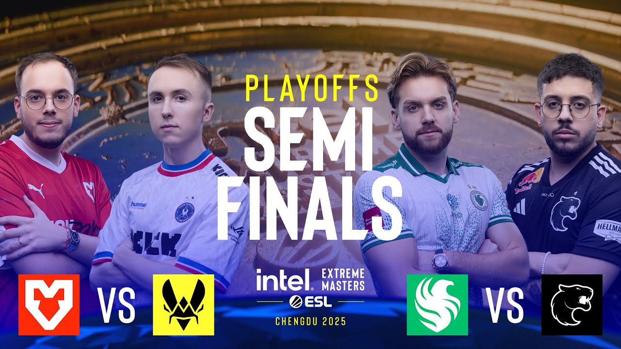 LIVE: Team Falcons vs. FURIA – IEM Chengdu 2025 – Semifinal LIVE: Team Falcons vs. FURIA - IEM Chengdu 2025 - Semifinal