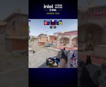 PRESSURE BREAKER! xertioN TAKES THE ROUND 1v2! #esl #cs #кс #chengdu #csgo #clutch