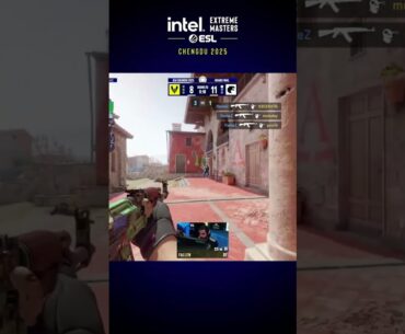 Banana turned into a GRAVEYARD! flameZ’s reflexes are unreal! #esl #cs #кс #chengdu #csgo