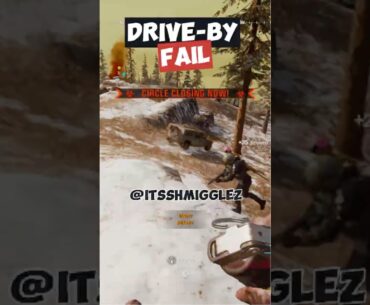 DRIVE-BY FAIL #warzone #callofduty #firstpersonshooter #cod #itsshmigglez