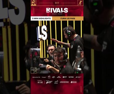 FURIA vs paiN - Match in 3 Minutes - BLAST Rivals Hong Kong 2025