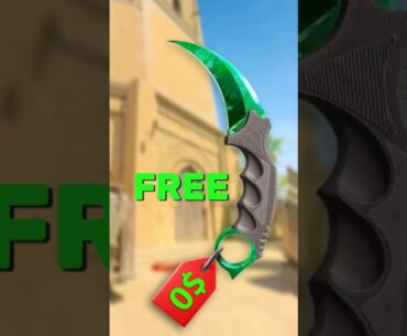 HOW TO GET FREE CS2 KNIFE IN 2025 #counterstrike #cs2 #armorypass #csgo #gaming