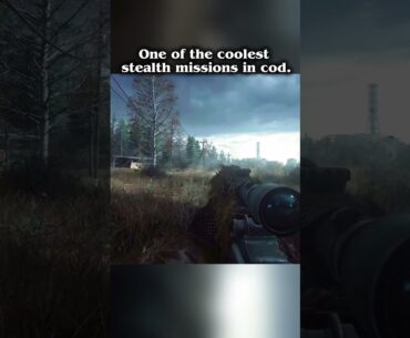 One Of The Coolest Stealth Missions In COD
