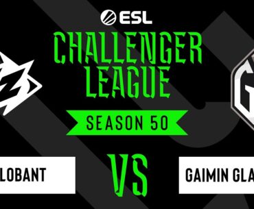 LIVE: Gaimin Gladiators vs 9z Globant - ESL Challenger League - Season 50 SA