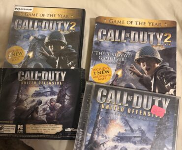 [COD] Found My Old Call of Duty Discs…
